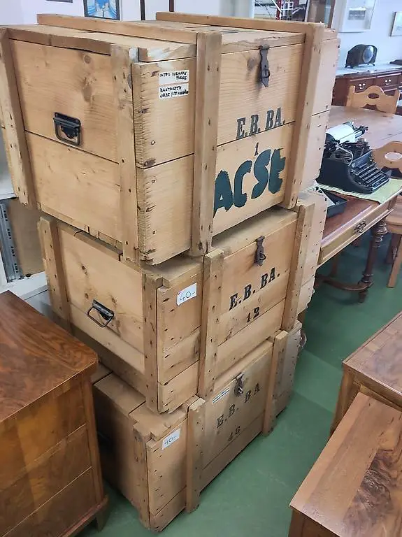 Transportboxen Holz 3 Stück
