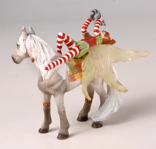 Schleich Elfe Marween auf dem Pferd