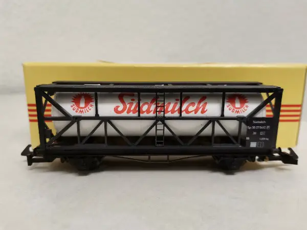 WESA Kessel Containerwagen Südmilch, mit Schachtel