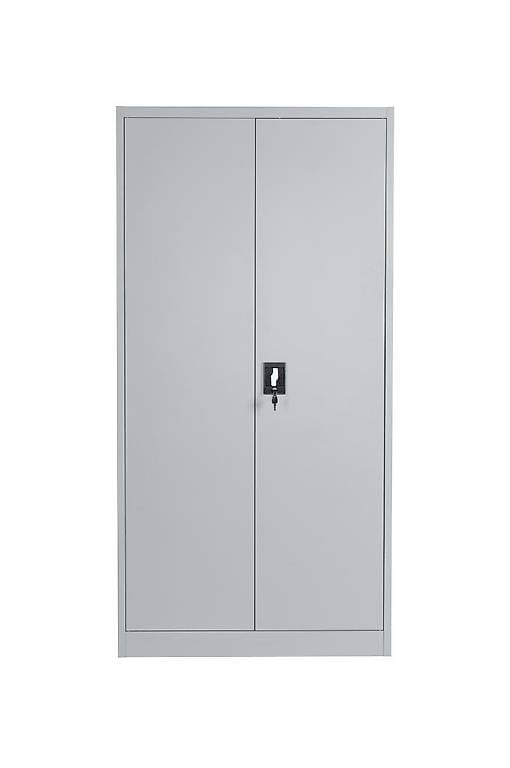 Aktenschrank mit 5 Böden grau