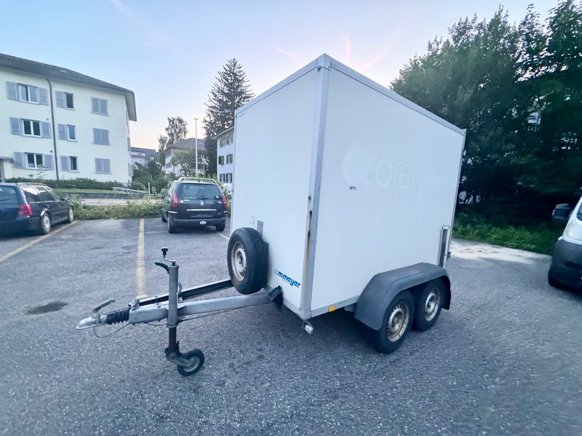 WM MEYER Koffer mit 2 Achsen