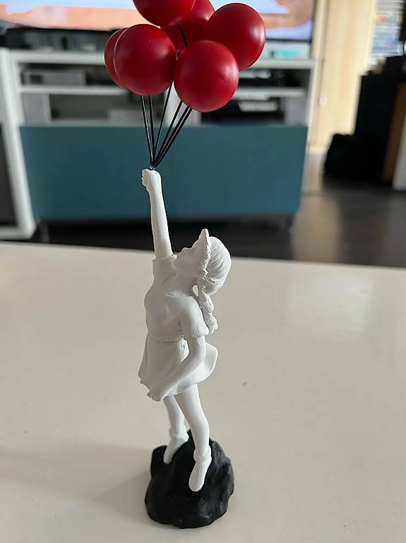 Banksy Skulptur Sammlung Dekoration