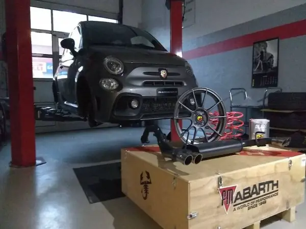  Fiat 500 Abarth Tieferlegung NEUWARE inkl. Montage