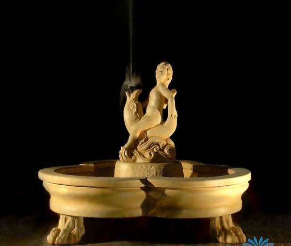  SPRINGBRUNNEN GARTEN DEKO 1050 BRUNNEN 130 CM STEINGUSS