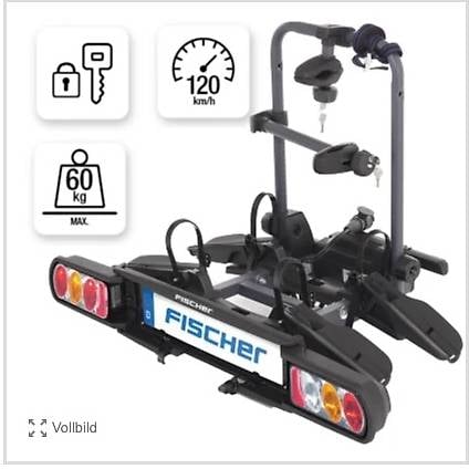 Kupplungs-Fahrradhalter für 2 E-Bikes