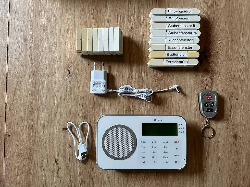 Funk-Alarmanlage Olympia Pro Home WLAN (Originalverpackung)