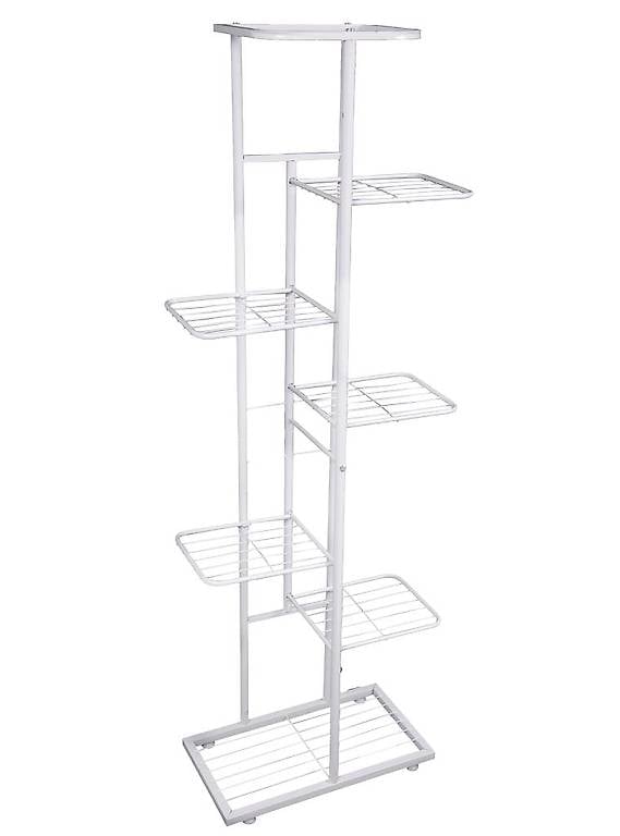 Pflanzenständer 126 x 43 x 22 cm weiss