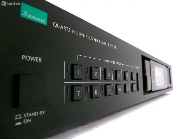 Tuner Sansui TT- 1110 L Hifi balck