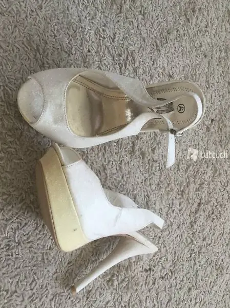 Glitzer Highheels gr 40