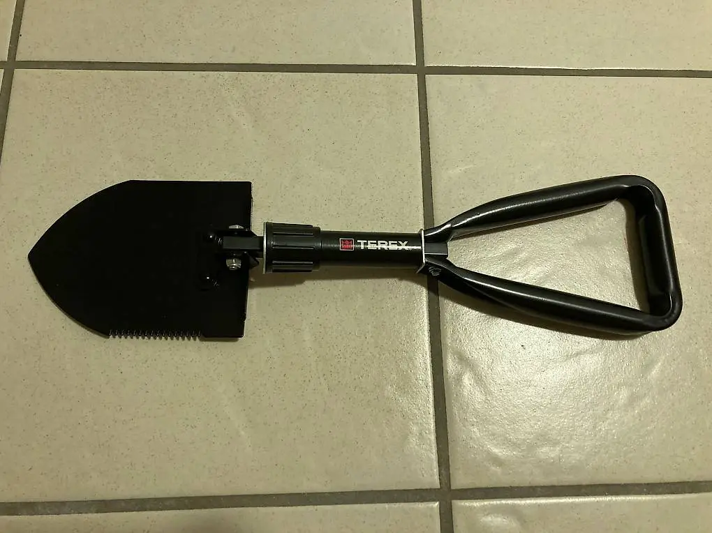 Kompakter Klappspaten (Camping / Wandern etc.)