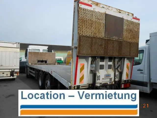 mercedes-benz, actros 2541, plattform