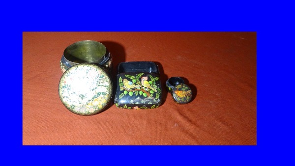 3 kleinen china dosen