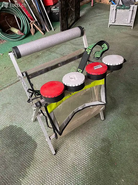 Cesta da pesca in alluminio pieghevole