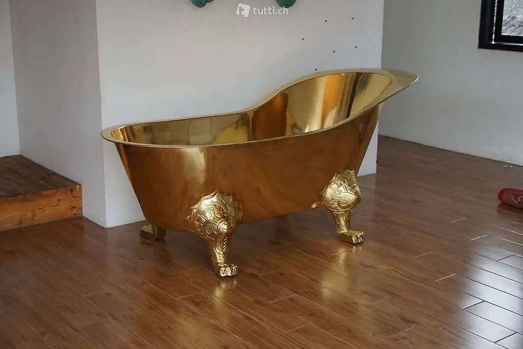  Badewanne Freistehende Wanne Spa Messing Pool Messingwanne