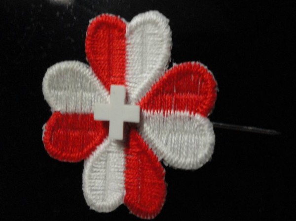  1 Augustabzeichen, 1986, Plakette