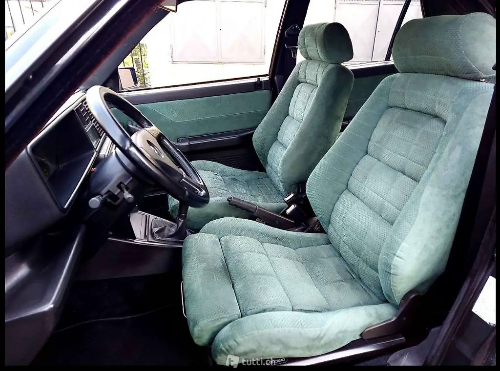 Alcantara Grün Recaro Sitze Lancia Delta Integrale EVO