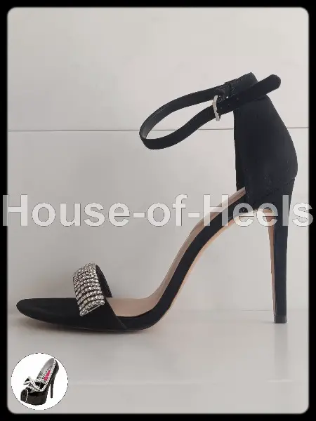 HoH Escarpins Sandales Aldo 42 talon 12cm plateau 1 cm velours