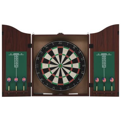  vidaXL Professionelles Dartboard Sisal mit Schrank und 6