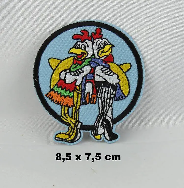 los pollos hermanos - aufnäher - aufbügler - 8,5x7,5cm