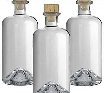  9 Apothekerflaschen leer 500 ml Glas