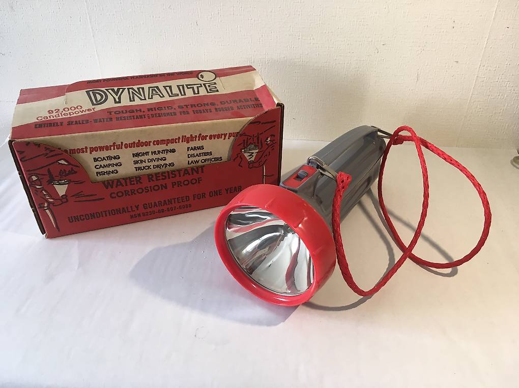 Taschenlampe Vintage dynalite neuwertig