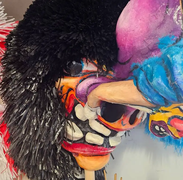 Fasnacht Waggis Larve für Jugendliche und Erwachsene