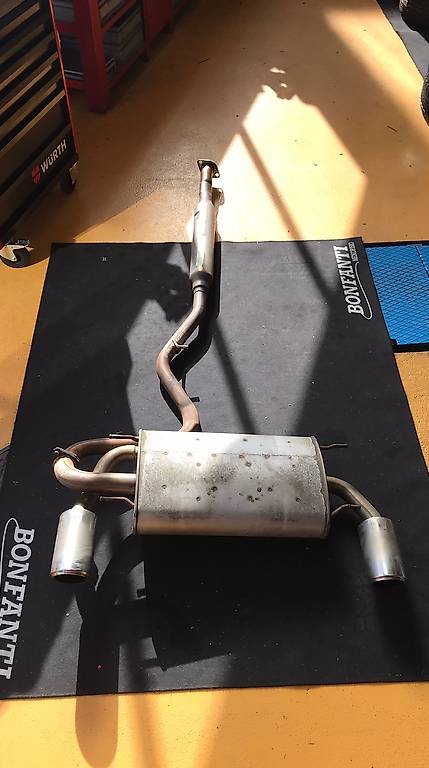 Scarico originale Toyota GT86 Subaru BZ4