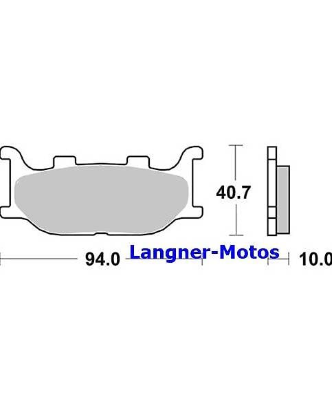 bremsbelag sbs 128 ms maxi sinter yamaha xp tmax 500
