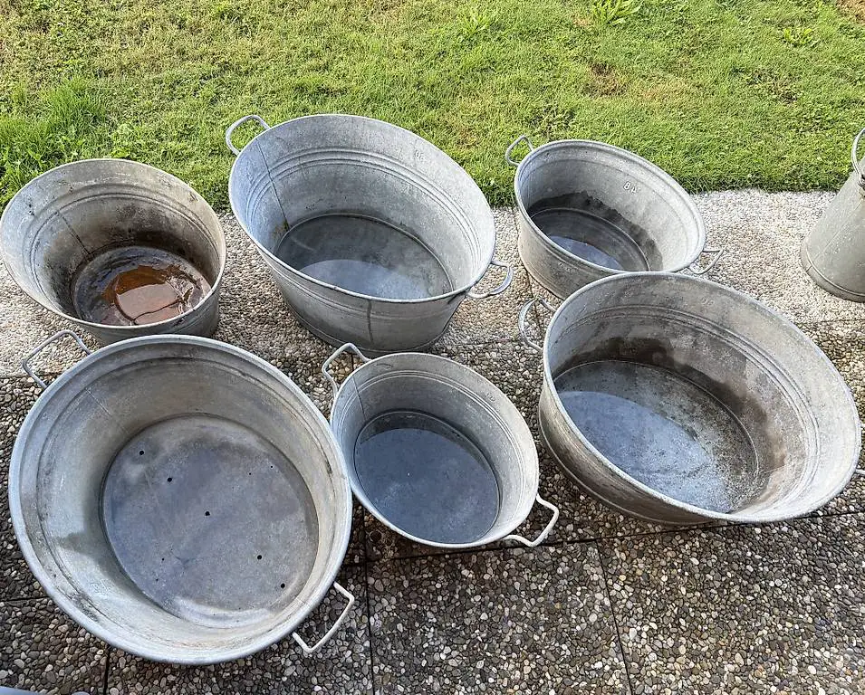 Zuber Zinkwanne diverse