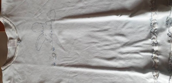 kurzarm Nachthemd Gr. 104 /110