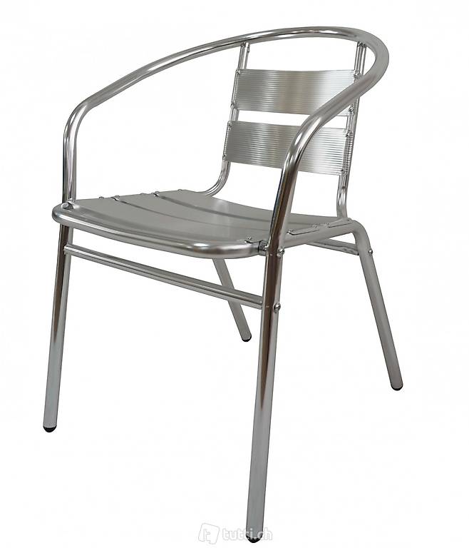  Aluminium Stuhl stapelbar