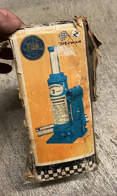 Hydraulischer Wagenheber, Hubkraft 2 Tonnen