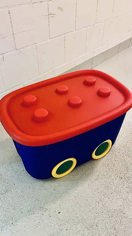 Lego Box gefüllt