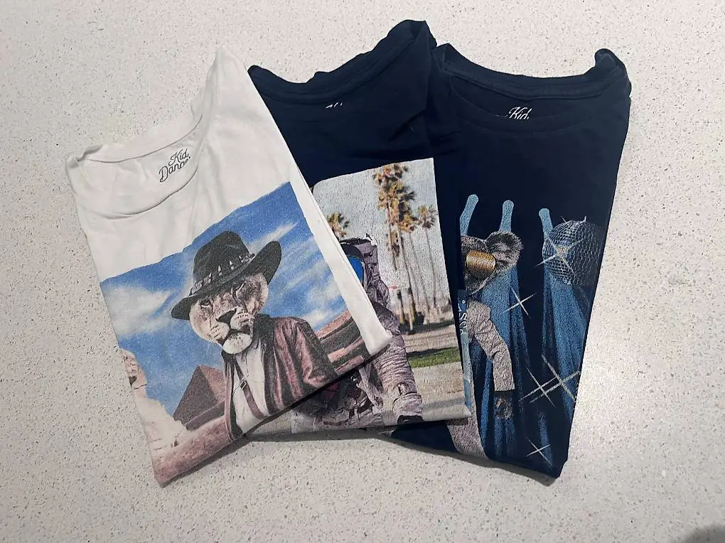 Kid Dangerous TShirt Design pro Stk. 9.00