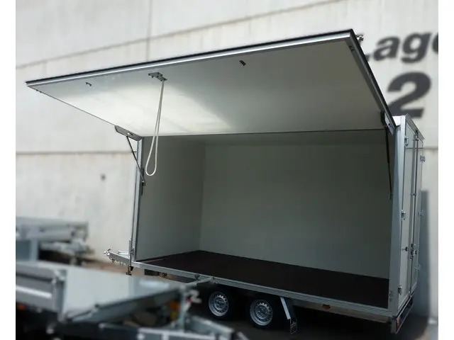 UNSINN, Kofferanhänger Hochlader UKH422023-35-13, Alukofferaufbau