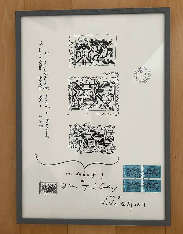 Grafik von Jean Tinguely