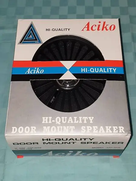  HI - QUALITY Aciko DOOR MOUNT SPEAKER no. model ASP - 4020