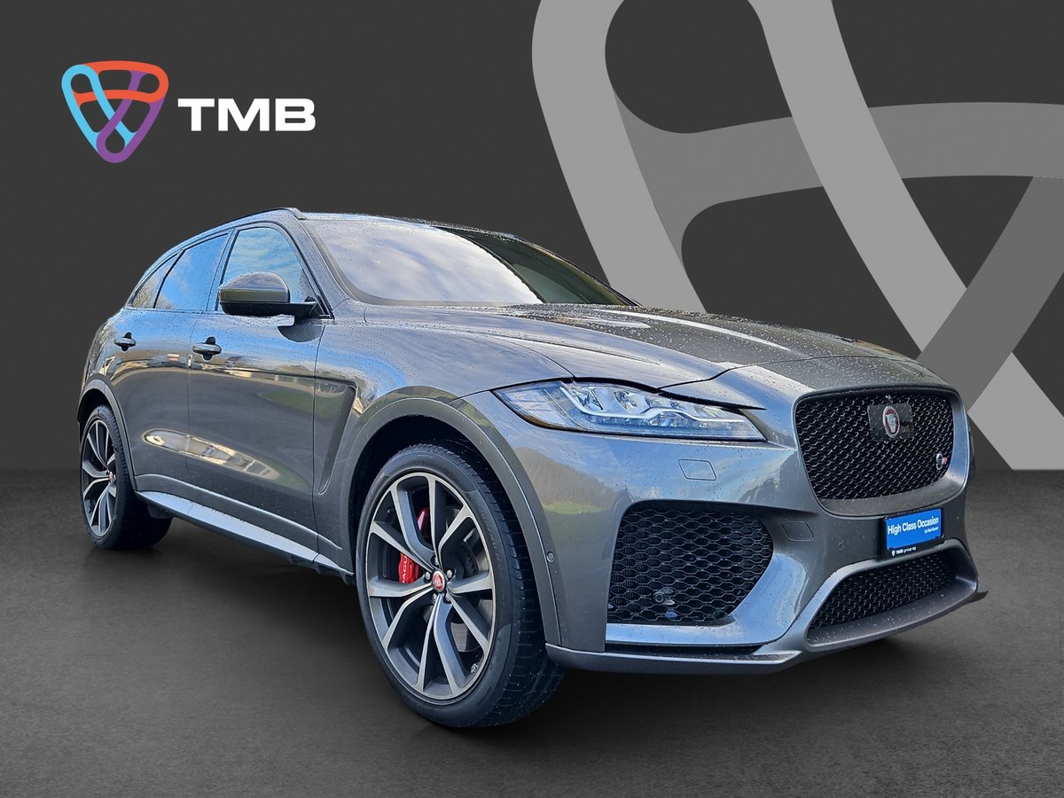 jaguar f-pace 5.0 v8 svr awd automatik