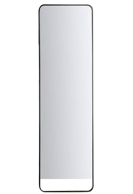 Standspiegel 48 x 160 cm schwarz