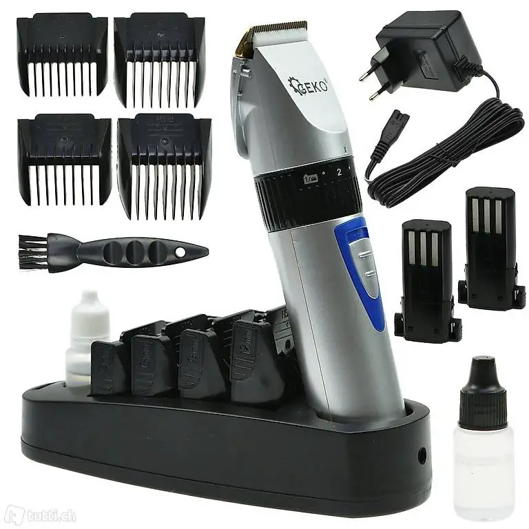  Hunde Katzenschermaschine mit 2 Akkus