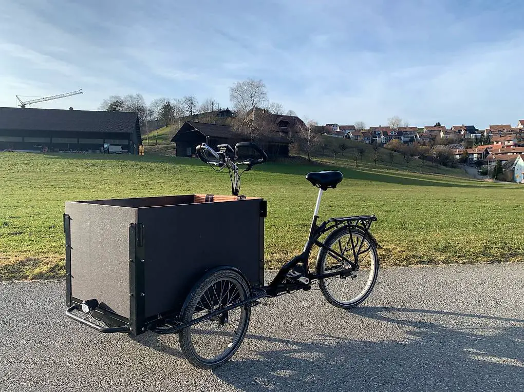 E-Bike-Lastenrad-Sitzbank-Cargobike-Mittelmotor