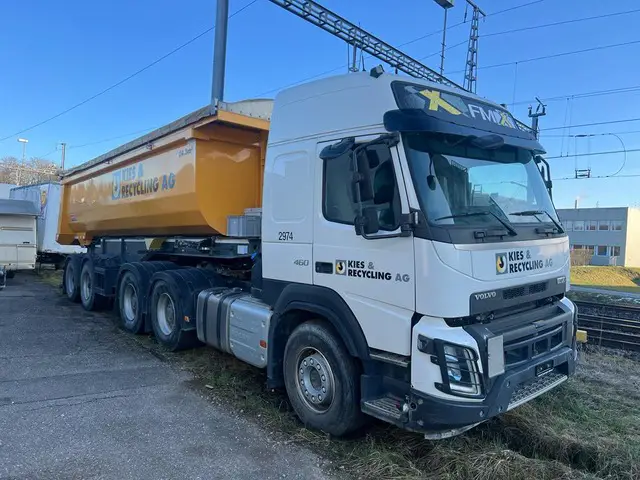 VOLVO, FMX-460 6x4T, Sattelkupplung