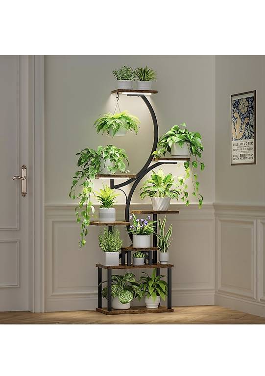 Pflanzenständer mit Wachstumslicht