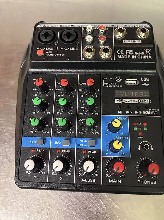 Mixer audio