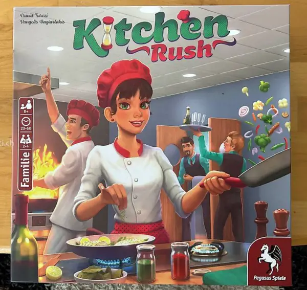 Kitchen Rush Spiel neuwertig, nur 1x gespielt
