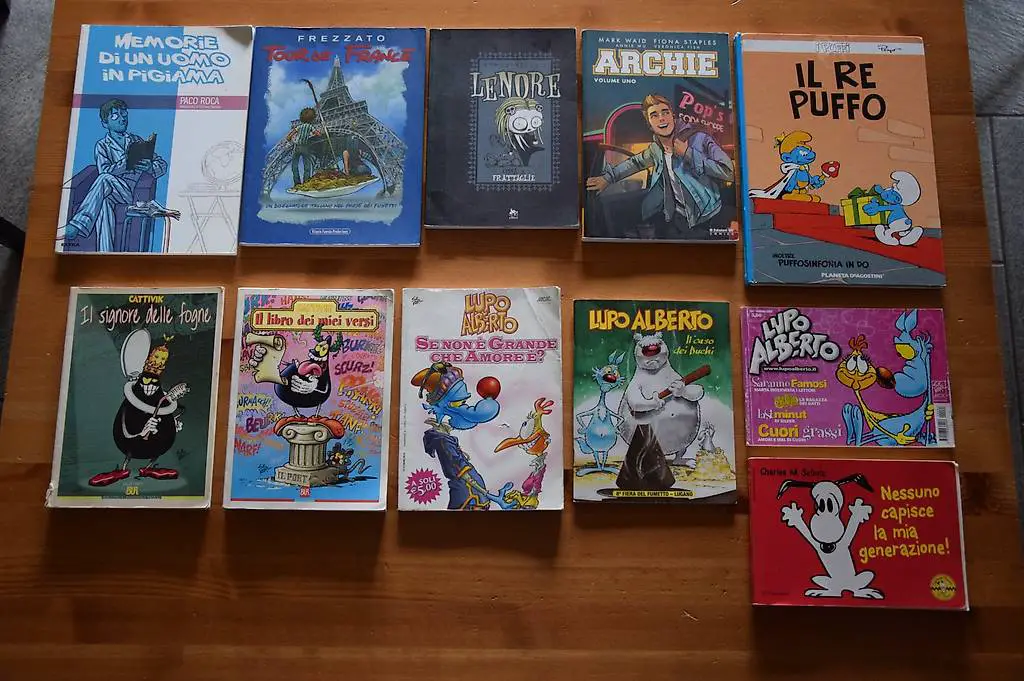 Fumetti vari: Asterix, Cattivik, il Club delle baby-sitter, .