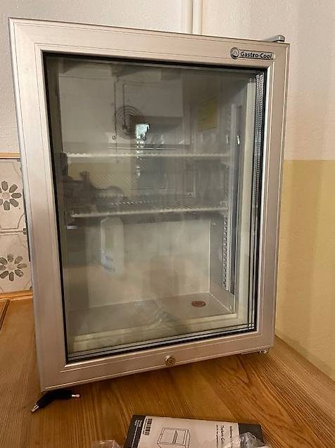 Gefrierschrank mit Glasfront für Ladentheke