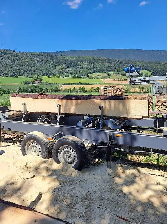 Mobiles Sägewerk Trakmet Ttp 1200