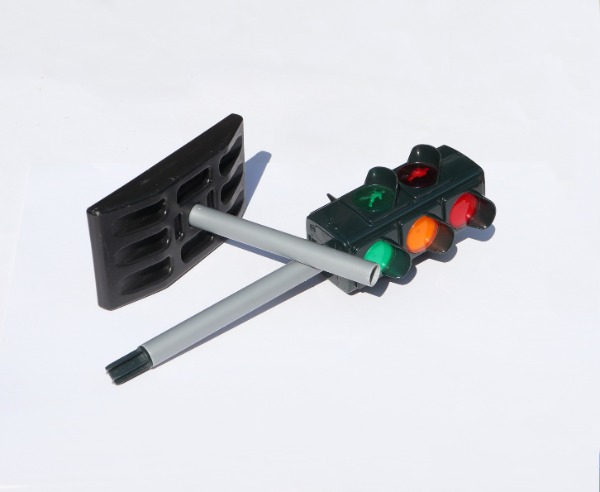 Kinder Verkehrsampel Funktional mit Batterien