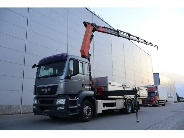 man, man tgs 26.360, kran